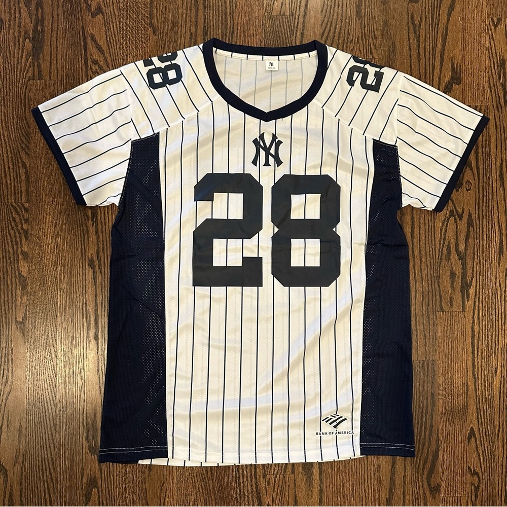 New York Yankees Austin Wells #28 Football Jersey XL New